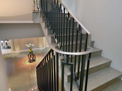 Limestone stairs