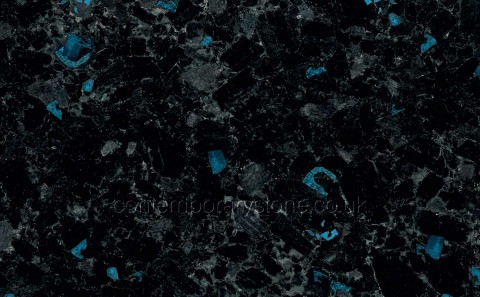 blue volga granite close-up