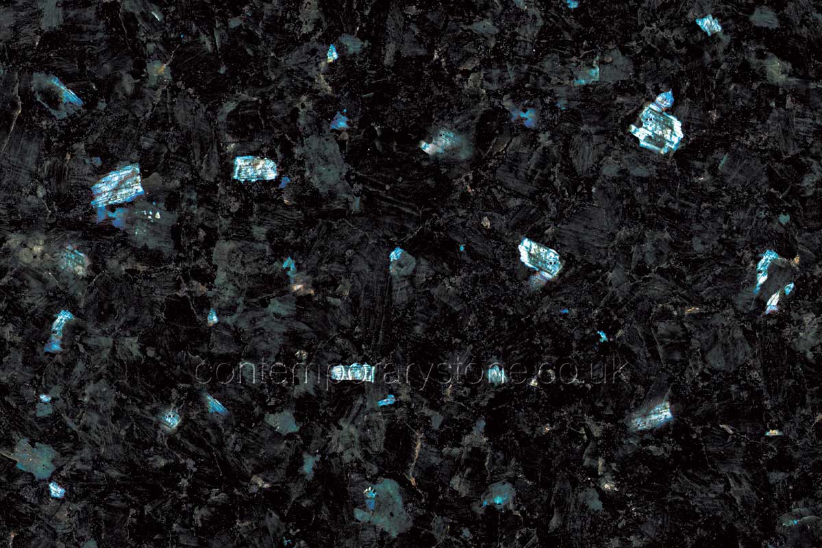 Labrador Emerald Pearl granite close-up