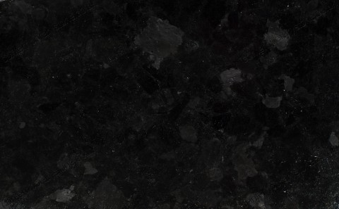 Angola black granite close-up