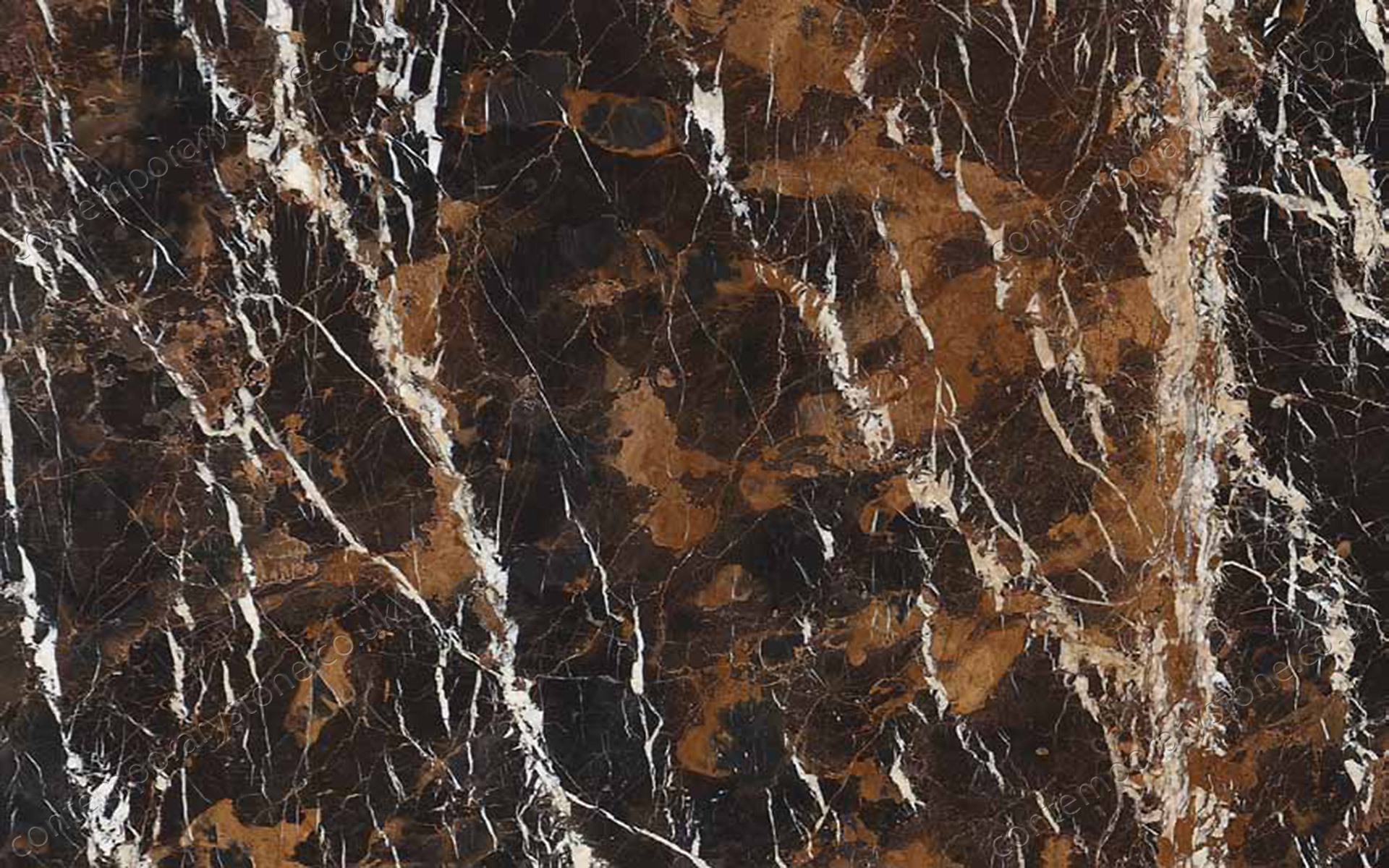 Black & Gold marble close-up