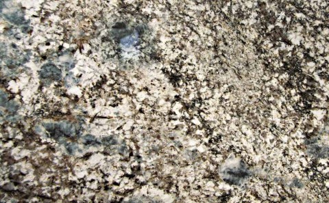 Blue Flower granite close-up