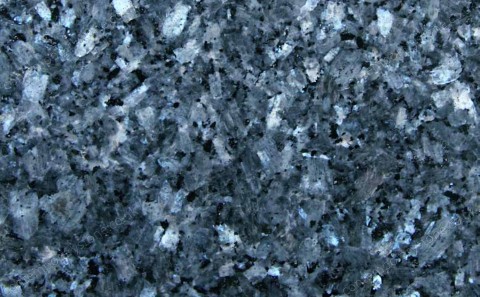 Blue Pearl granite close-up