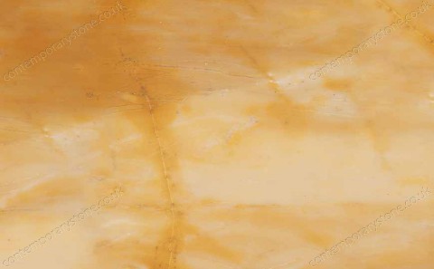 Giallo Sienna marble close-up